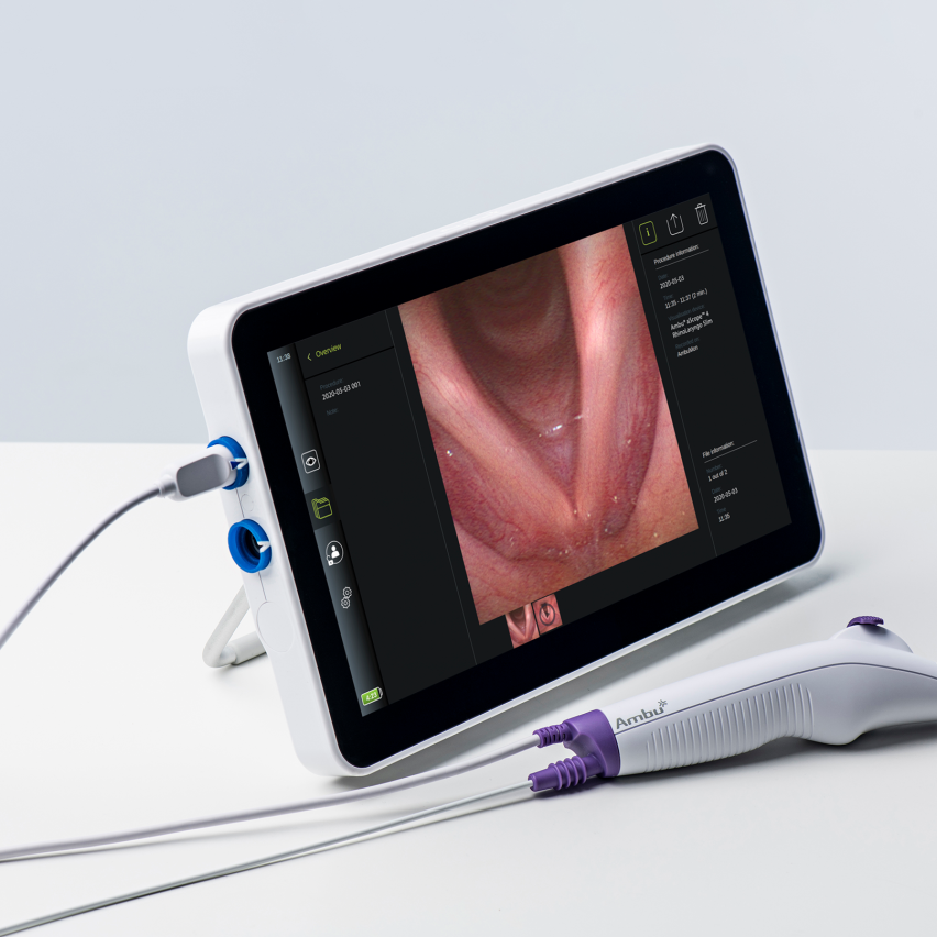 The Ambu® aScope™ 4 Broncho Regular 5.0/2.2 single-use bronchoscope